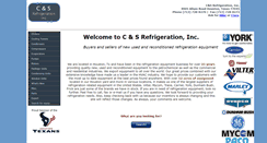 Desktop Screenshot of csrefrigeration.com